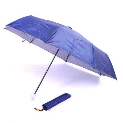 Curve handle fold umbrella
