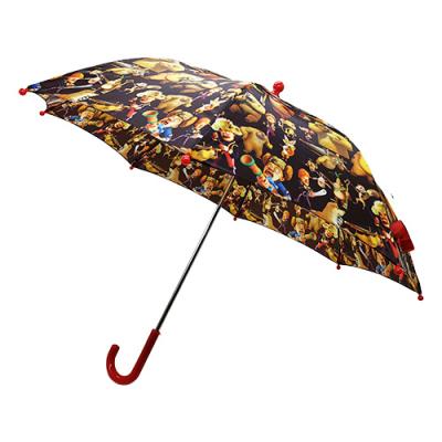 Cute print kids umbrella