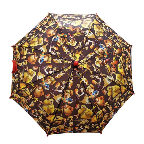 Cute print kids umbrella