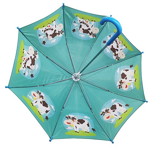 Kids umbrella cow