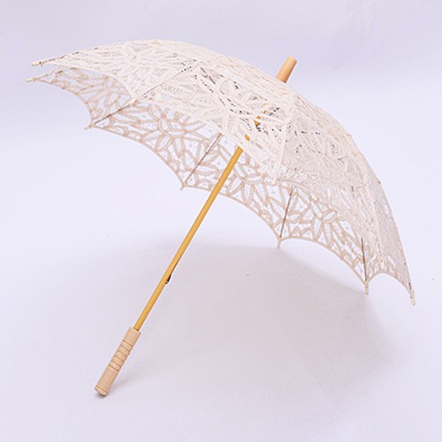 Lace wedding parasol