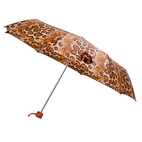 Leopard 3fold umbrella