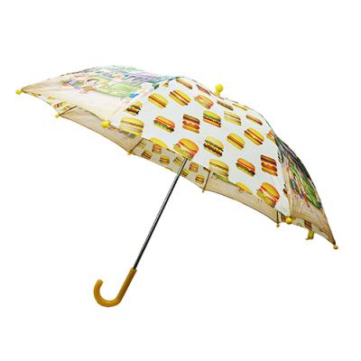 Printing kids umbrella hamburger design Printing kids umbrella hamburger design
