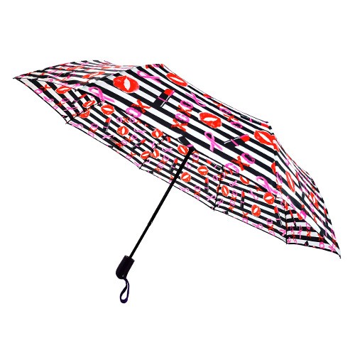 Semi-auto folded umbrella