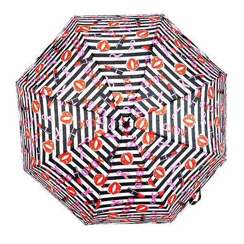 Semi-auto folded umbrella