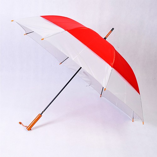 double layer auto open straight umbrella